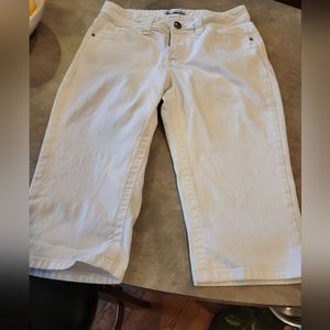 Lee Slender Secret white Jeans Shorts 8M